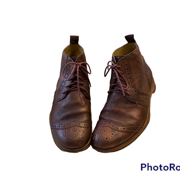 J Shoes leather lace boot - Picture 2 of 3